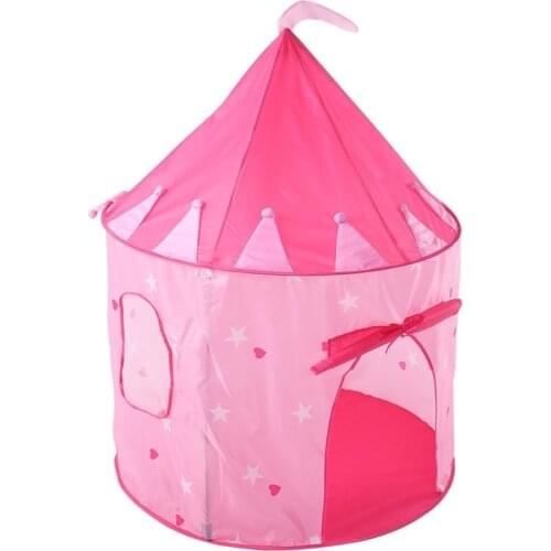 Childrens Tent Starry Sky Pink Yurt Baby Toy Play House Indoor Cartoon Princess Mosquito Net Kids Tent House Kids Play Room