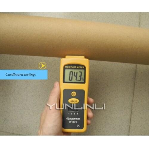 0-80% Inductive Moisture Meter Wall Construction Material Humidity Detector Wall Construction Moisture Test Instrument Equipment
