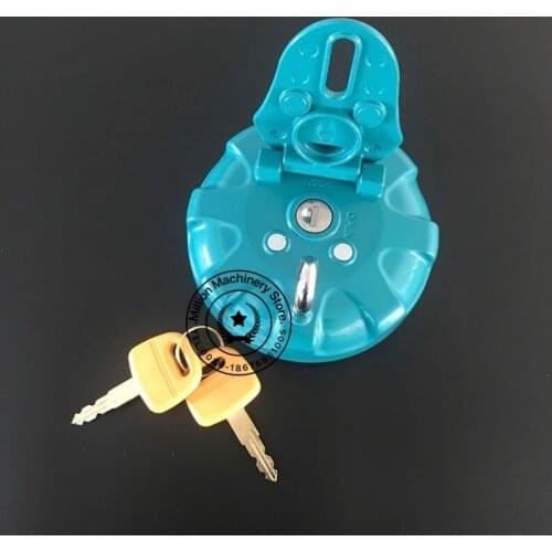 Excavator Kobelco engine diesel tank cover for Kobelco SK60/75/100/120/200/210/230/260-8/Super 8, high-end diesel tank cover