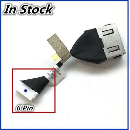 New Laptop DC Jack Power Cable Charging Connector Port Wire Cord For Lenovo Thinkpad T570 yoga460 P40 720S-15 P51S