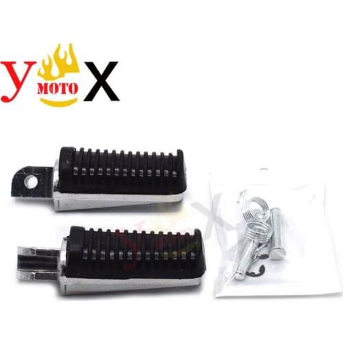 Motorcycle Front Footrest Foot Pegs Foot Rest Pedals For Yamaha XJR400 1993-2007 XJR1200 1994-1998 XJR1300 1998-2013