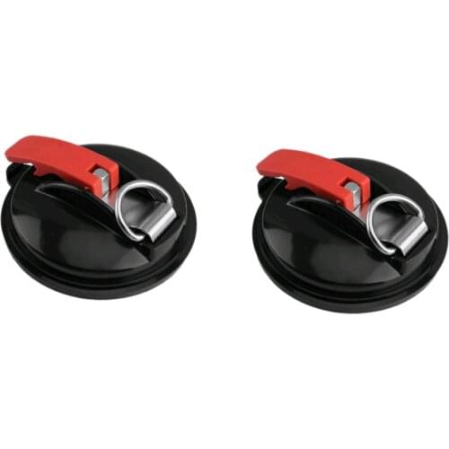 Practical Vacuum Suction Cup Anchor with Fixed Hook Suction Cup Hook for Heavy-Duty Car Watch Strap Suitable for Car Bathroom