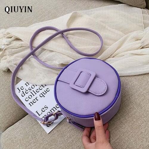 Qiuyin Vintage Stroller Summer Beach Bag New Elegant Shoulder Women/female Shoulder Bag Handbags Cute Harajuku Purse Leather Pu
