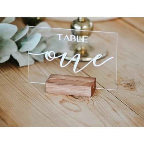 Acrylic Modern Calligraphy Table Numbers,Acrylic Table Numbers,Wedding Table Numbers,Green Wedding Decor, Wedding Table Decor