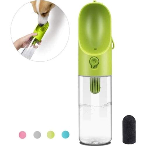 Yooap Pet Portable Drinking Cup Portable Drinker Dog Kettle Picnic Supplies Outdoor Water Dispenser Teddy 400ML