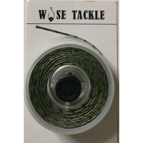 1PC Wise Tackle 45 LB Braided Lead Core-Fishing Lines-Fish Spool Roll Tackle Accessories