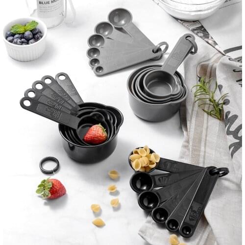 11Pcs Kitchen Measuring Spoons Set Teaspoon Coffee Sugar Scoop Cake Baking Measuring Cups Kitchen Cooking Baking Tools 2021