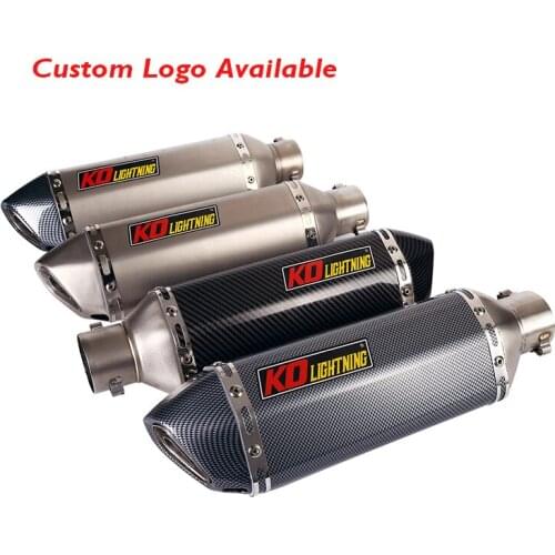 38-51mm Motorcycle Exhaust Muffler Silencer DB Killer Tips Escape for Universal Ninja 300 CBR650F CB300R YZF-R3 R25