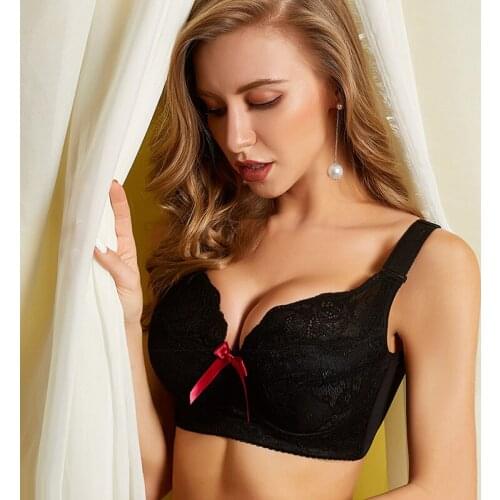 Womens Full Coverage Lightly Padded Underwire Balconette Lace Bra 34 36 38 40 42 44 46 C D E F G H I J