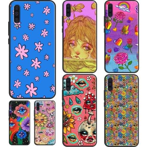 Y2K Indie Aesthetic Case For Samsung A02S A20S A10S A20e A21S A50 A70 A31 A51 A71 A12 A32 A42 A52 A72 Cover