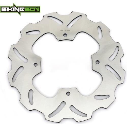 BIKINGBOY For Honda XR 650 R Supermotard 00 01 02 03 04 05 06 07 08 XR650R 2000-2008 Rear Brake Disc Rotor Disk 240mm Stainless