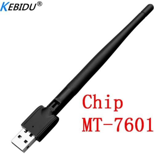 Kebidu 150M USB 2.0 WiFi Wireless Network Card 802.11 b/g/n LAN Adapter with rotatable Antenna High speed internet