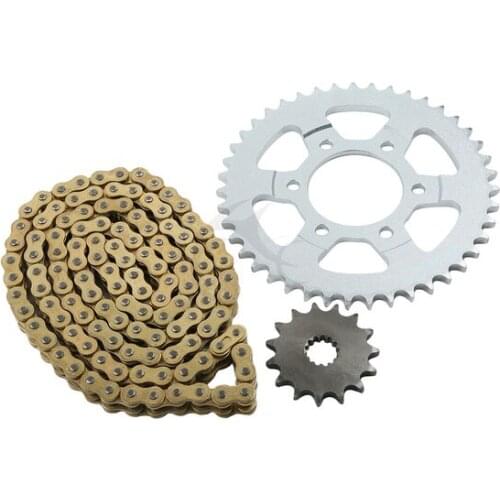 Gold O-Ring Chain and Sprocket Kit For Suzuki FR900R 530 R S T V W X 94-99 95 96