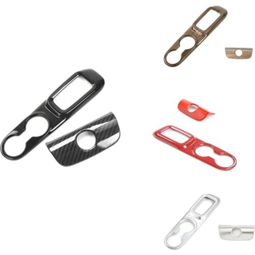 Gear Panel Cup Holder Cover for Jeep Wrangler JK 2011-2017, ABS