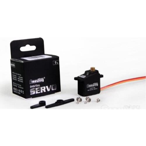 Freewing 9g MD31093 Mix Metal Plastic Servo Normal or Reverse for Radio Control Airplane