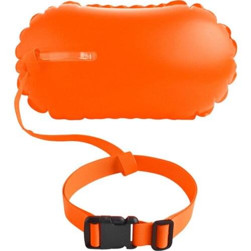 PVC Swimming Buoy Safety Float Air Dry Bag Tow Float Swimming Inflatable Flotation Bag Detachable Drifting Supply