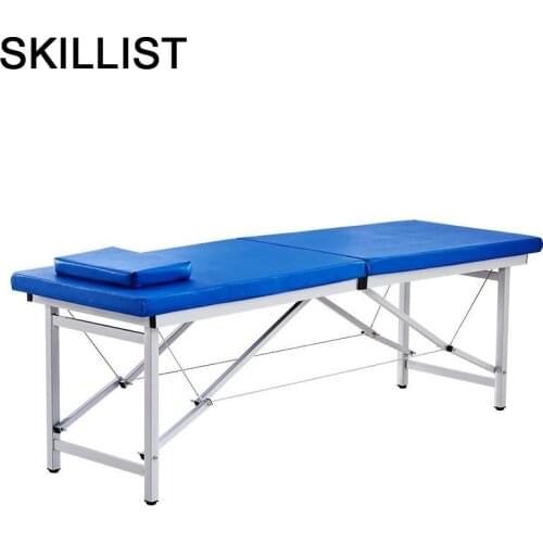 Foldable Beauty Pedicure Silla Masajeadora Tafel Mueble De Massagetafel Salon Camilla Masaje Plegable Chair Table Massage Bed