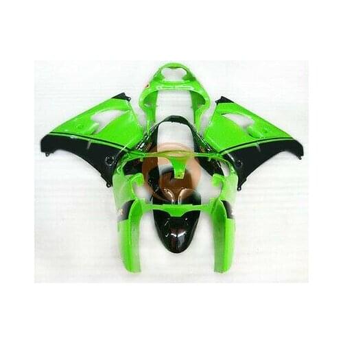 Wotefusi New ABS Painted Bodywork Fairing Full Set For Ninja ZX 9R 2000 2001 (F)