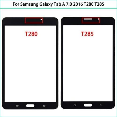 10PCS For Samsung Galaxy Tab A 7.0 2016 SM-T280 SM-T285 T280 T285 Touch Screen Panel Lcd Front Outer Glass Replacement