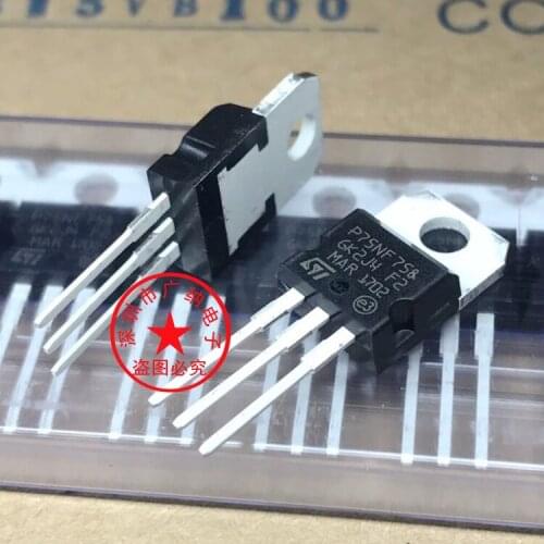 10 pcs/lote MOSFET STP75NF75 P75NF75 TO-220 75NF75 Transistor original nuevo new 75A75V