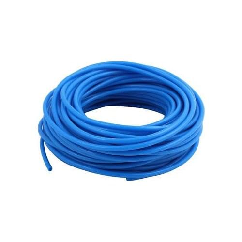 2.5mm x 4mm Flexible Pneumatic Polyurethane PU Hose Pipe Tube Blue 18m Length