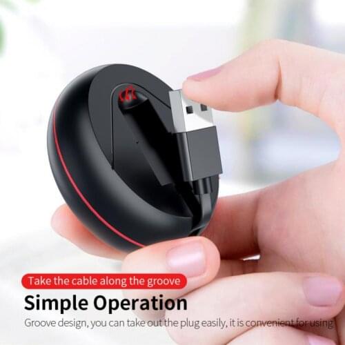 3 In 1 Magnetic Absorption Cable Micro USB Type C For IPhone Fast Charging Data Transmission QC3.0/2.0 Portable Charging Cable