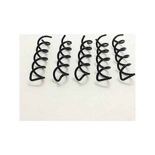 5Pcs Black Spiral Spin Screw Pin Hair Clip Twist Barrette Spiral Spin Screw Pin Hair Twist Barrette Women Hairpins Styling Tools