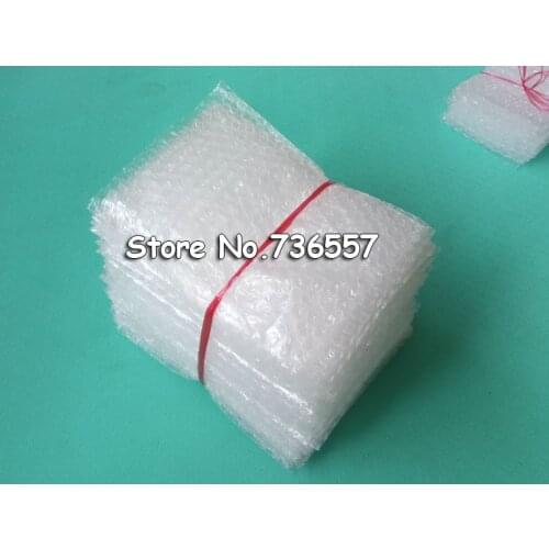 50pcs New 8*10cm Cushioning Bubble Bags Bubble Protective Wrap Bolsa Burbuja Packaging Inflate Foam Packing Verpackungen Schaum