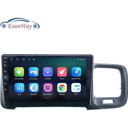 For Volvo S60 V60 2011 - 2017 Android 9 Car Radio Coche Multimedia Player Auto GPS Navigation