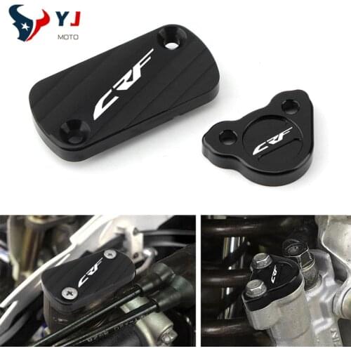 For HONDA CRF150R CRF250R CRF450R CRF250X CRF450X CR150R CR250R CRF CR New Motorcycle Front Rear Brake Fluid Reservoir Cap Cove