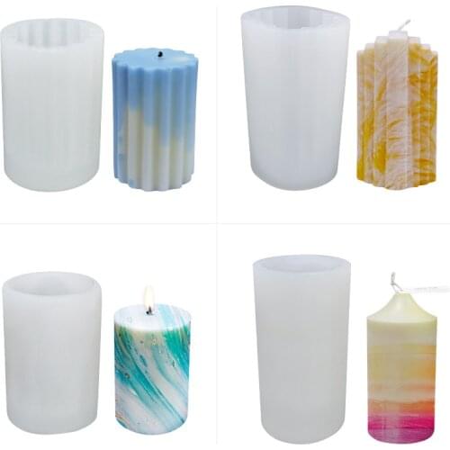 Geometric Shape Nordic Decoration Candle Mould Wedding Creative Geometric Candle Mould 3d Sample Home Room Office Nordic Style