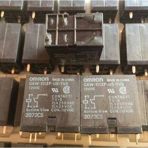 HOT NEW relay G4W-1112P-US-TV8 12VDC G4W-1112P-US-TV8-12VDC G4W1112PUSTV8 12VDC DC12V DIP4