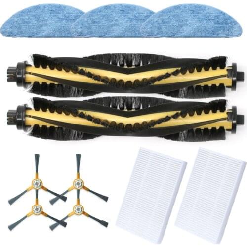 11Pcs/Set Roller Brush Filter Kit For Liectroux C30B Vacuum Cleaner Accessories For Liectroux C30B Replace