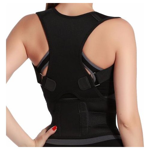 Adjustable Posture Corrector Back Brace Support Corset Men And Women Magnetic Corrector Postural Lumbar Corset Braace Belts