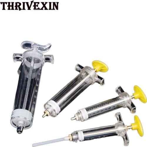 Parrot Chick Feeder Copper Head Syringe Hose Birds Feeding Syringe Injector Supplies Bird Feeding Spoon Thermometer