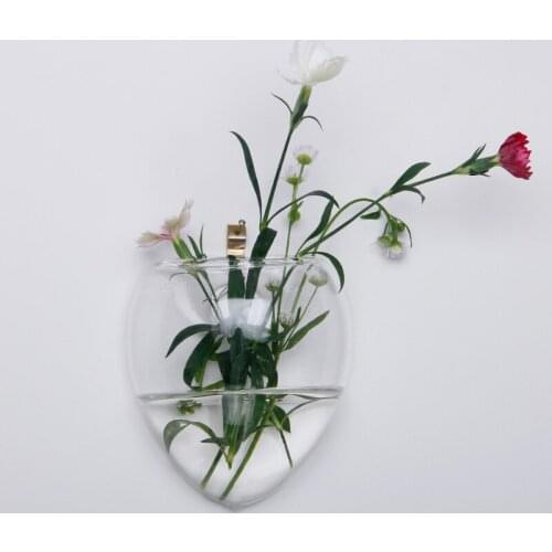 Mouse Glass Wall Flower Vase Christmas Dinner Planter Container Hydroponic Pot Home Wedding Decor Candlestick Mouse Terrarium