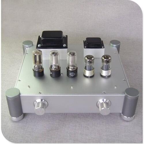6N8P 6SN7 tube preamplifier, bile rectifier, very sweet and warm quality, high density of mid-frequency (vocal)