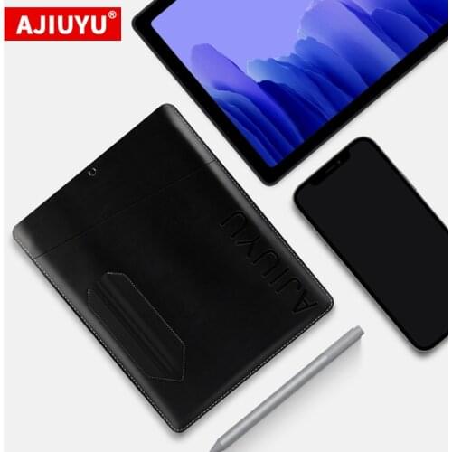 AJIUYU Ultra-thin PU Leather Sleeve Case For Samsung Galaxy Tab A7 10.4 SM-T500 SM-T505 T507 Tablet Protective Cover Pouch Case