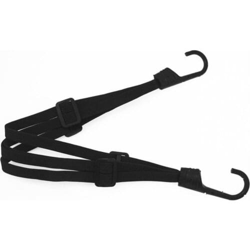 Retractable Strength Helmet Luggage Elastic Rope Strap With Hook for Honda