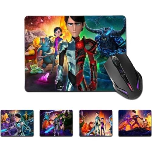 FHNBLJ Top Quality Anime Trollhunters gamer play mats Mousepad Top Selling Wholesale Gaming Pad mouse