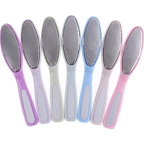 1pc Stainless Steel Foot File Callus Dead Skin Remover File Exfoliating Pedicure Foot Care Tool