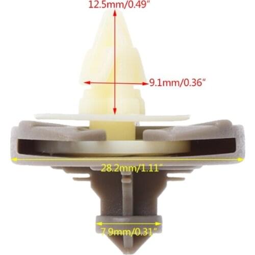 10 Pcs Plastic Door Card Clips For Trim Clips For Door Panel