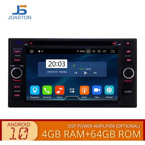 JDASTON Android 10.0 Car Multimedia Player For Kia Carnival Ceed Cerato Carens Optima SPORTAGE GPS Navigation Stereo Radio Audio