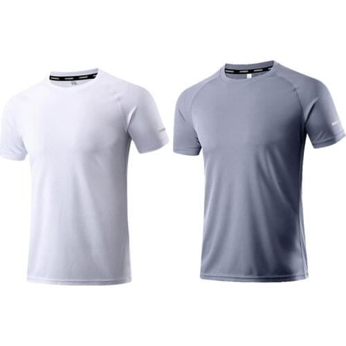 Athletic Wear Breathable Running Shirts Fitness Top Tees Quick Dry Gym Fitness Mens Football Shirt Reflective Strips Sportswear