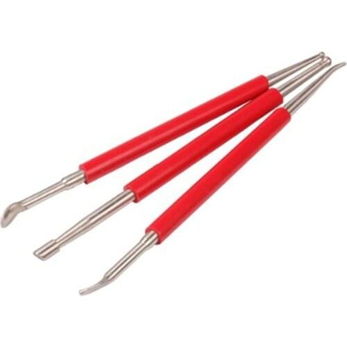Metal Ceramic Tools Stainless Steel Polymer Clay Craft Tool Wax Clay Sculpting Tool High Quality