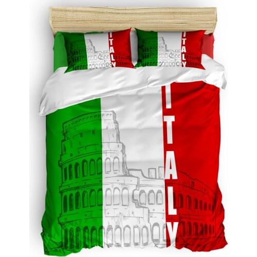 Italy Rome Colosseum Architecture Ancient Duvet Cover Set 2/3/26pcs Bedding Set Bed Sheet Pillowcases Cover Set