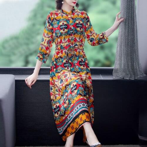 Летние платья миди LUKAXSIKAX China At AliExpress