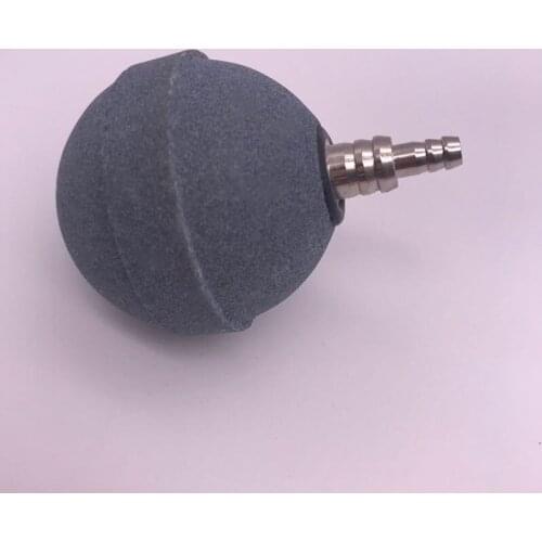 Metal Mouth Fish Tank Aquarium Air Stone Oxygen Aerator Increasing Air Bubble Pond Pump Hydroponic Oxygen SupplyStone Dia. 5cm
