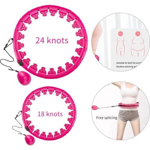 Adjustable Fitness Sport Hoop Smart Upgrade Intelligent Sport Hoop Thin Waist Exercise Gym Hoop Fitness Equipment Home Training