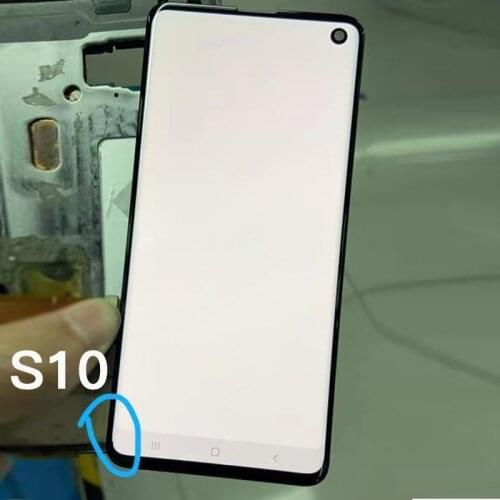 Original Amoled LCD display For SAMSUNG Galaxy S 10 S10 G973 G973F Touch Screen Digitizer Assembly with small Dead Pixels